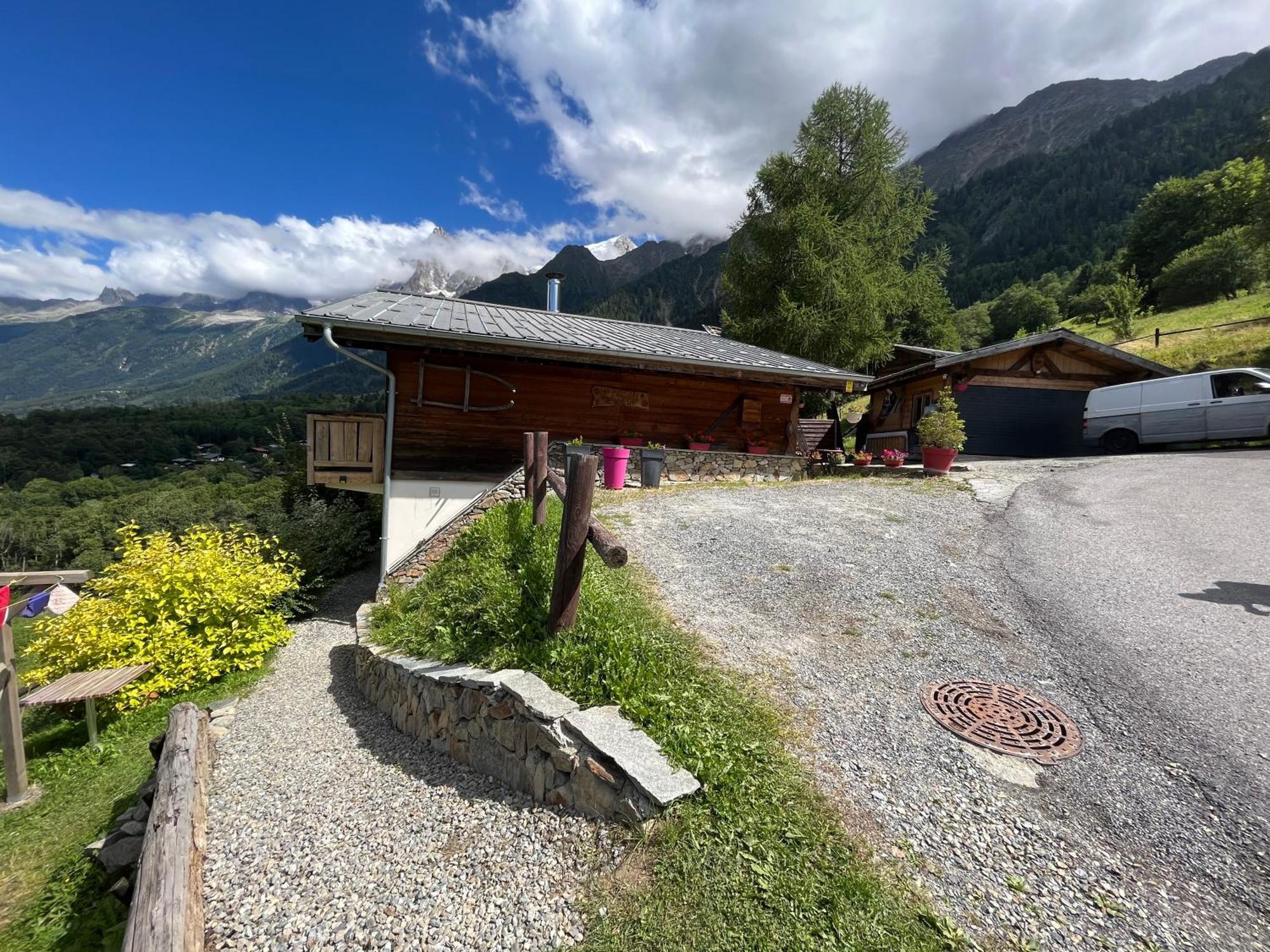 Amazing View Appartement Du Chalet Les Houches Kültér fotó