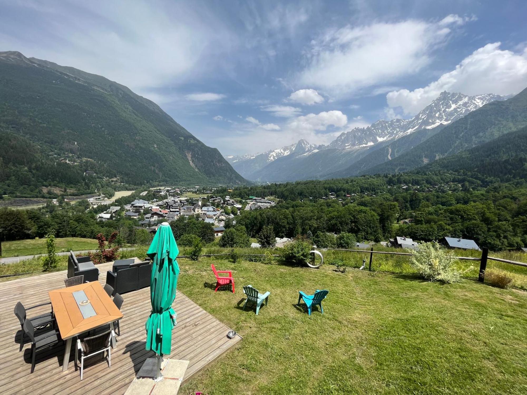 Amazing View Appartement Du Chalet Les Houches Kültér fotó