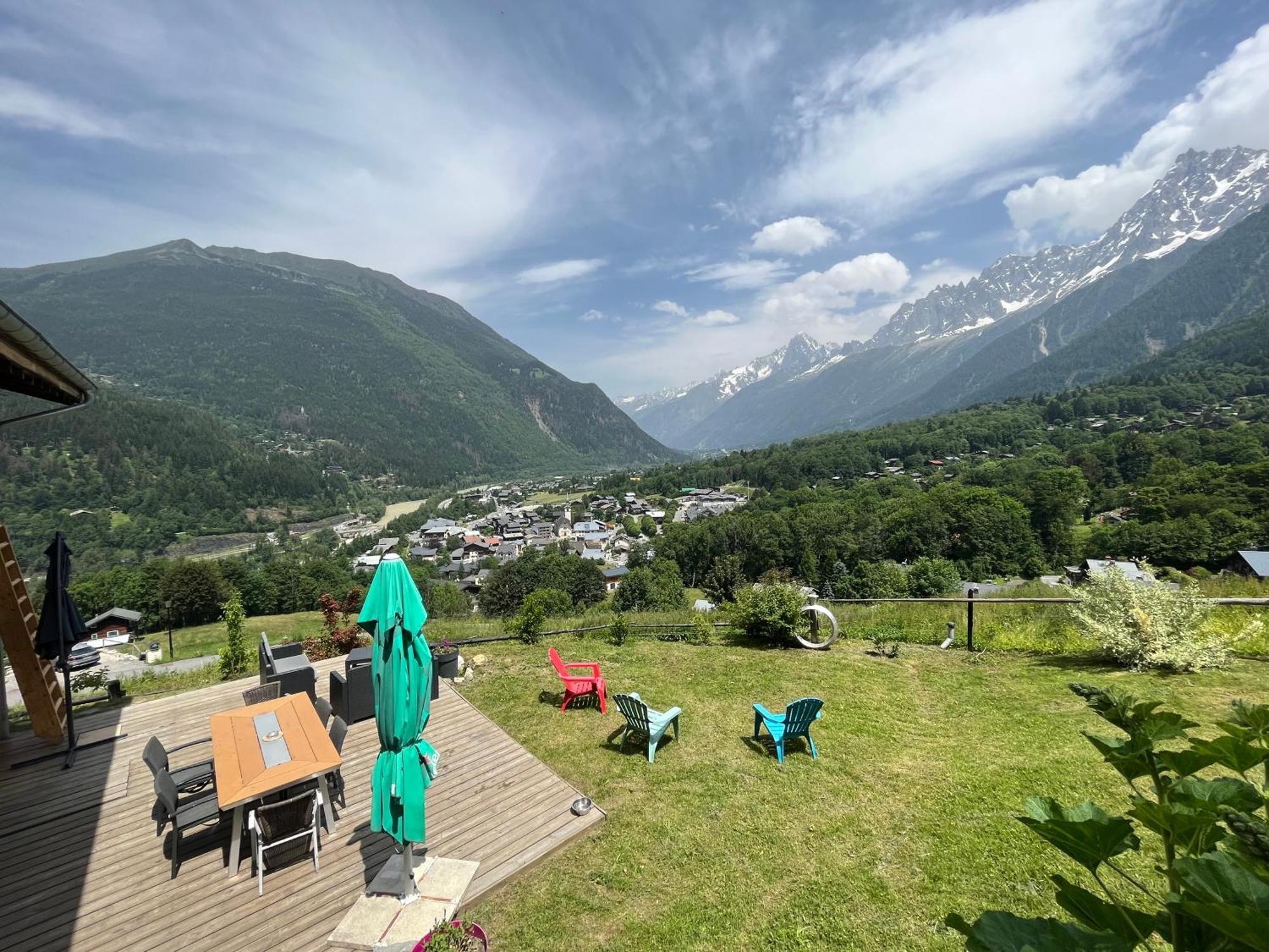 Amazing View Appartement Du Chalet Les Houches Kültér fotó